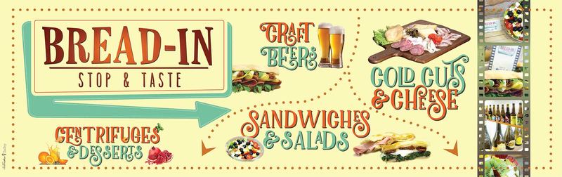Bread-In banner PVC