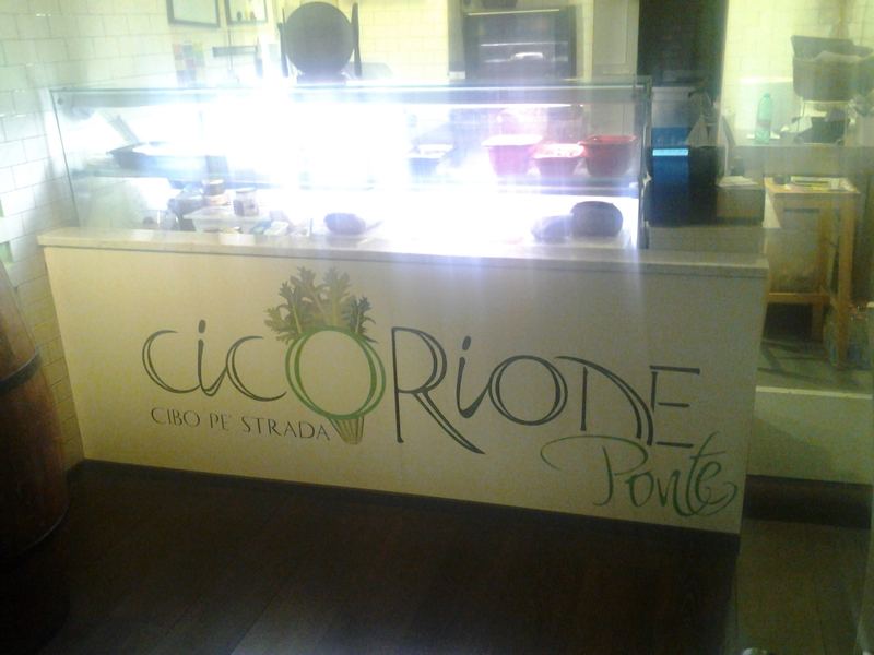 Cicorione bancone branding