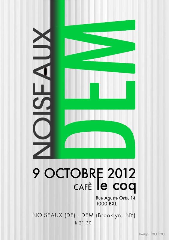 Noiseaux DEM flyer concerto